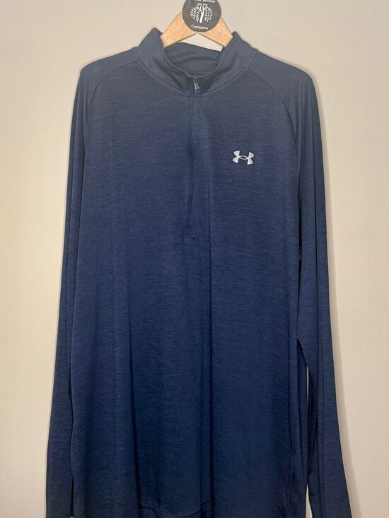 Under Armour Other - Under Armour Men’s Navy Quarter-Zip Performance Long Sleeve Shirt